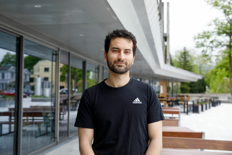 MASTER'S STUDENT: Haithem Merchaoui is disappointed by his experience as an international student in Bergen. PHOTO: Patrycja Pankau