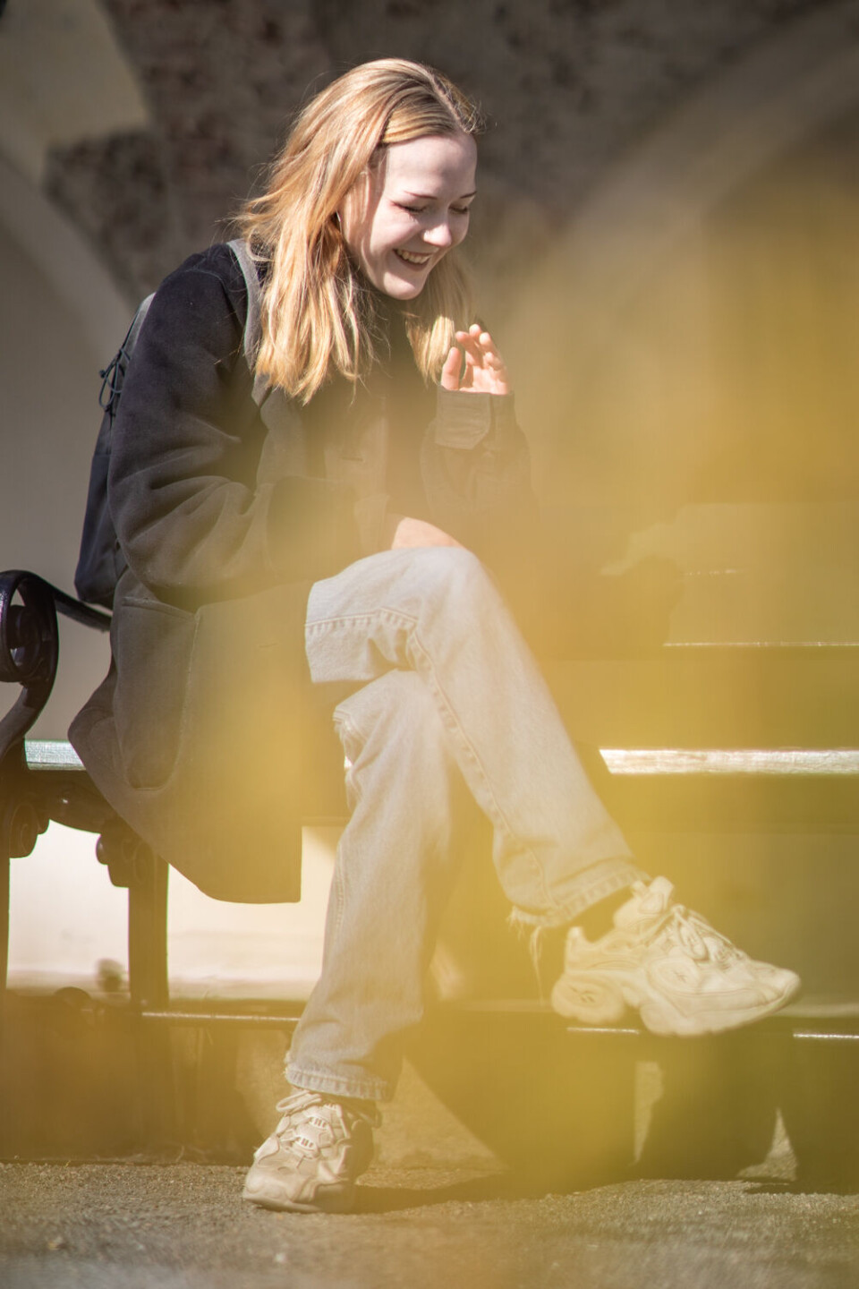 STAS. – Det er veldig stas. Og også veldig rart. Jeg føler meg veldig heldig, sier Bogen om å debutere som forfatter.
