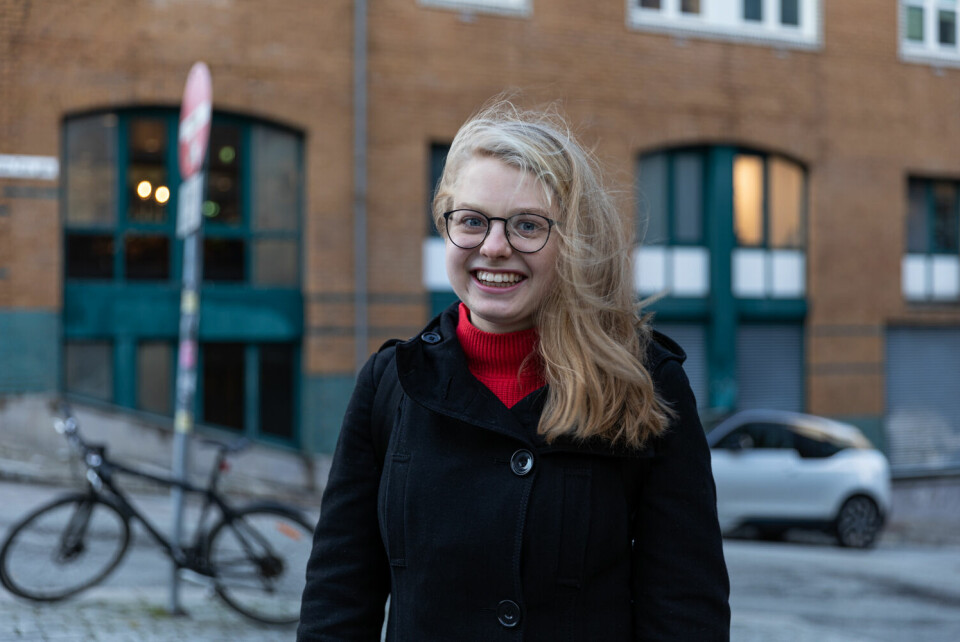 EXCITED. Marcela Kinclová is looking forward to having classes in-person. PHOTO: Iben Jorde.