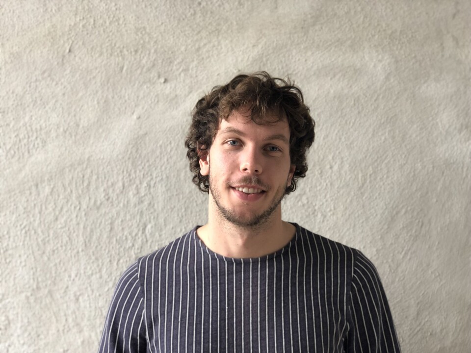 PROSJEKTLEDER. Kristoffer Eia Erdal er prosjektleder for Drivhuset. 2021. FOTO: Privat