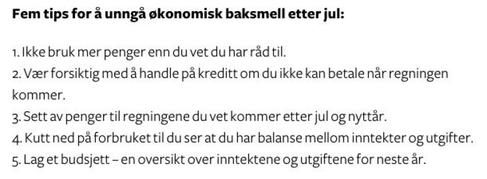Skjermdump: ht.no