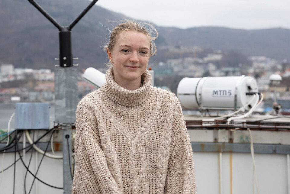 STUDENT: For Emili Carin Rønning har det å kunne forstå fysikken som ligger bak klimaendringene, gitt henne et mer positivt verdensbilde.