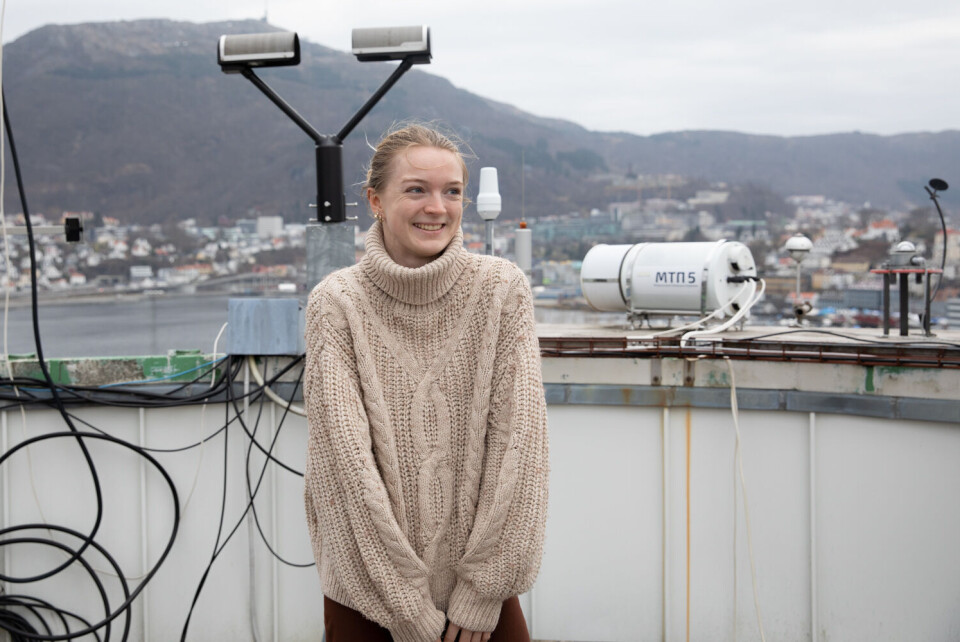 KILDEKRITIKK: Emili Carin Rønning mener også det er viktig å være kildekritisk på søken etter god informasjon om klimaendringene. FOTO: Frøya Lofthus