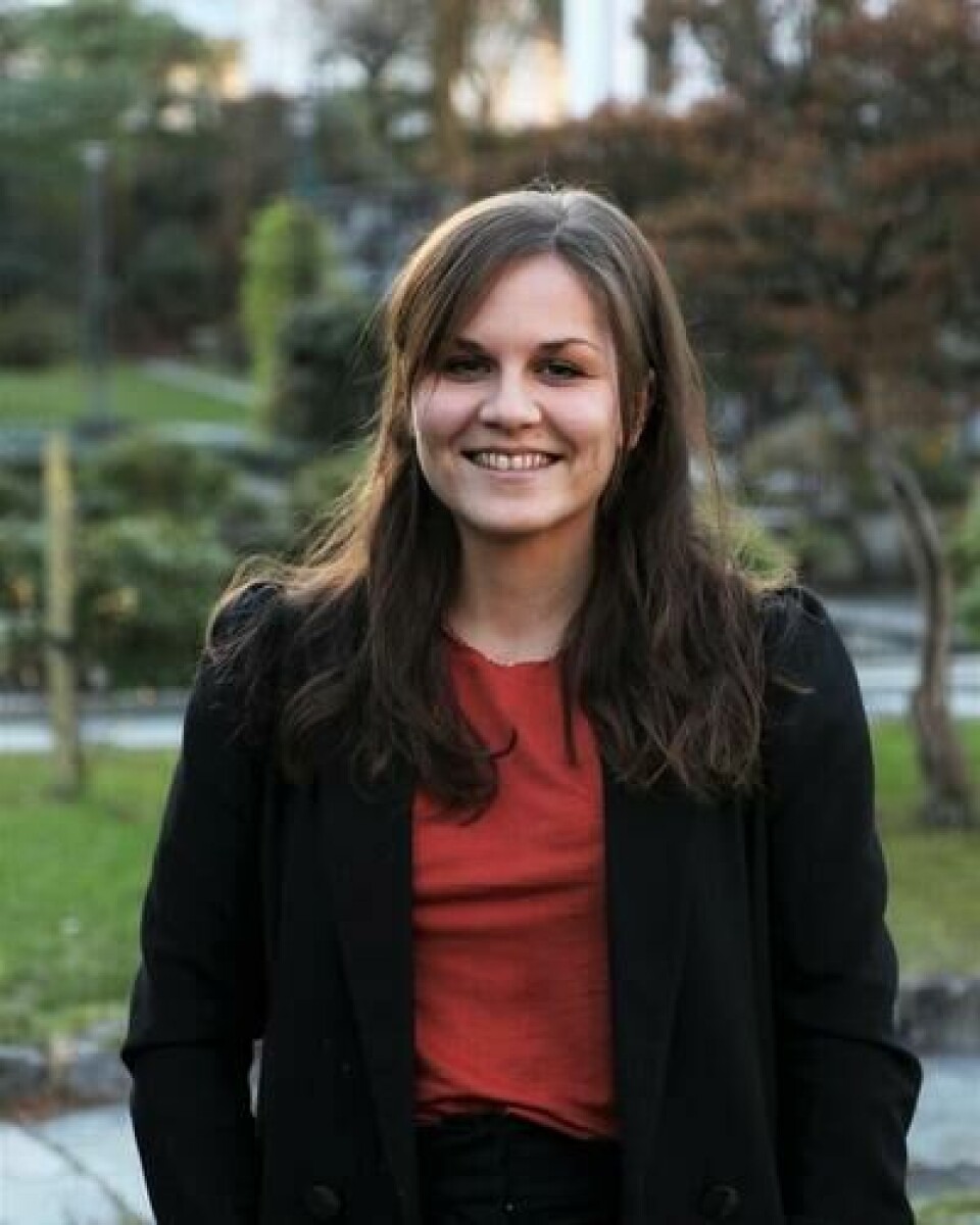 MILJØKOORDINATOR: Kristine Skarsvåg mener det er viktig å gi UiB-studentene mulighet til å studere bærekraft. PRESSEFOTO: Ola Marius Kvamme/UiB