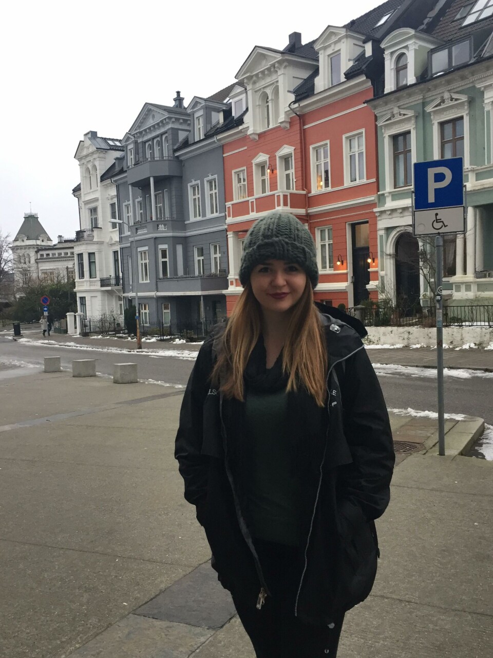 ON EXCHANGE. Maddie Nelson a, student from Minnesota, US, is on exchange at the Faculty of Law at UiB. PHOTO: MOLLY RAMAGE