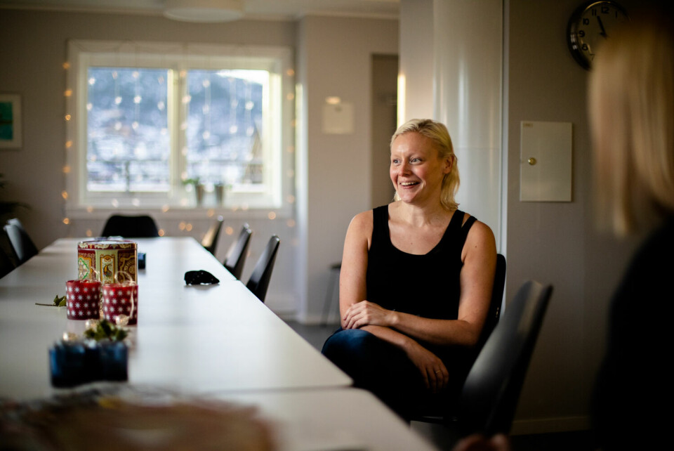 STUDENT LEADER. Kirstyn Williams lives in Alrek and has close contacts with Norwegian and International students.
