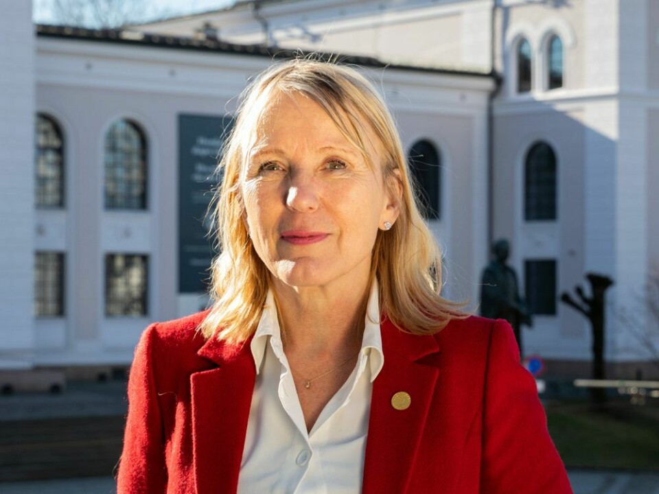 IKKE FORNØYD. Rektor ved UiB, Margareth Hagen er ikke fornøyd med at prosjektet skrinlegges. ARKIVFOTO: Andrea Olsen
