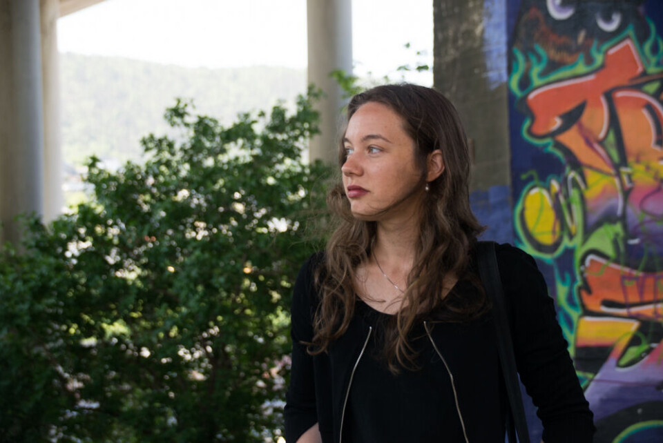 BYDEL I UBALANSE. Arrangør Maria Thoner (21) ønsker å gjenopprette balansen i det hun oppfatter som et delt område av Bergen.