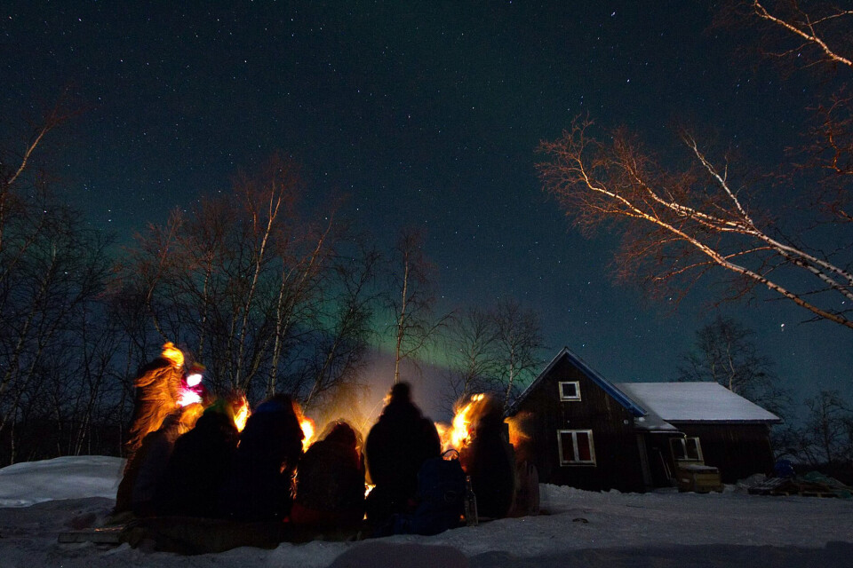 Chasing the northern lights