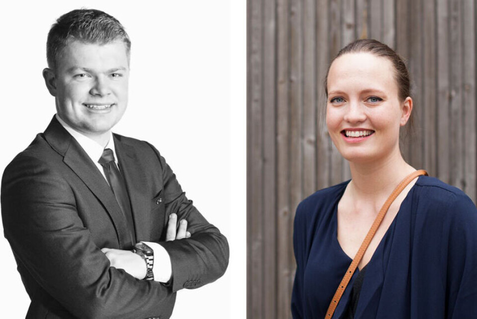URETTFERDIG. Terje-André Kvinlaug og Linn Raaheim-Nordfonn fra Arbeiderpartiets studentlag i Bergen mener Spinraza også burde tilbys dem over 18. FOTO: SOLFRID ØKLAND/JIN SIGVE MELAND