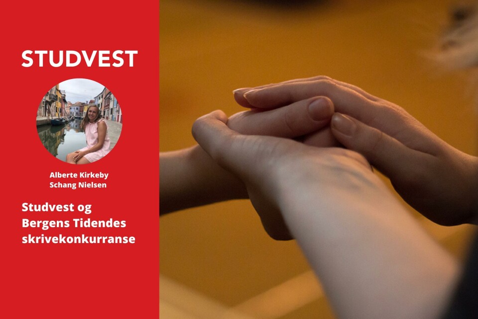 SISTE TID. Jeg ble hos deg i timene som gikk. Foto: Privat og Arkivfoto: Adrian Grindbakken