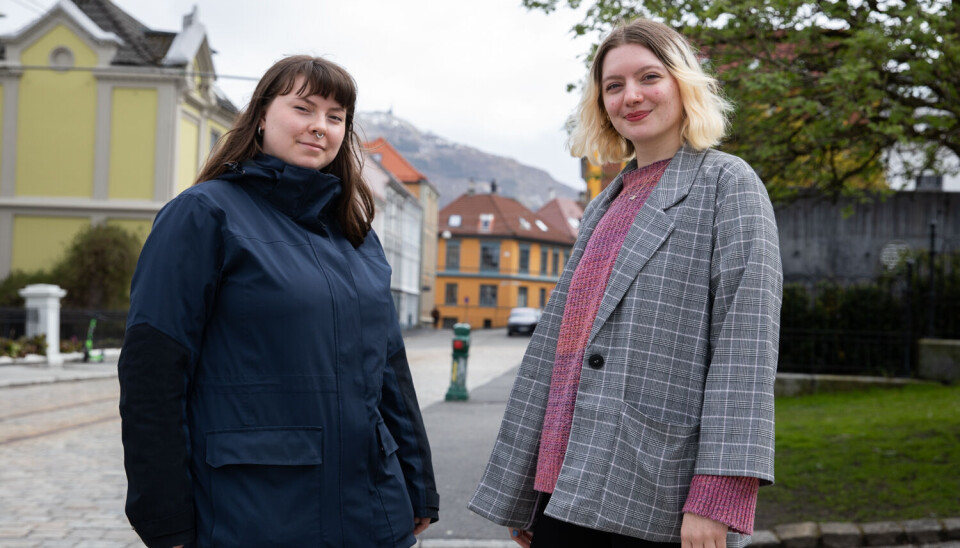 DELER ERFARINGER: Hannah Elerine Bruvold og Mari Harju Skeie deltar begge i Erfaringsgruppen.