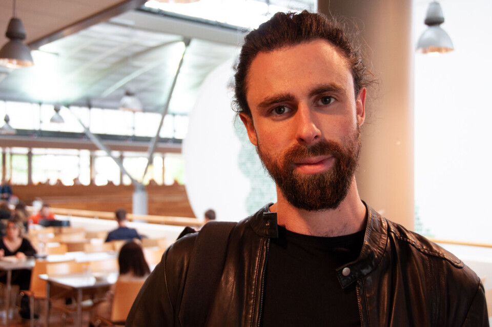 STUDENT. Marius Stavang, a clinal psychology student from UiB.