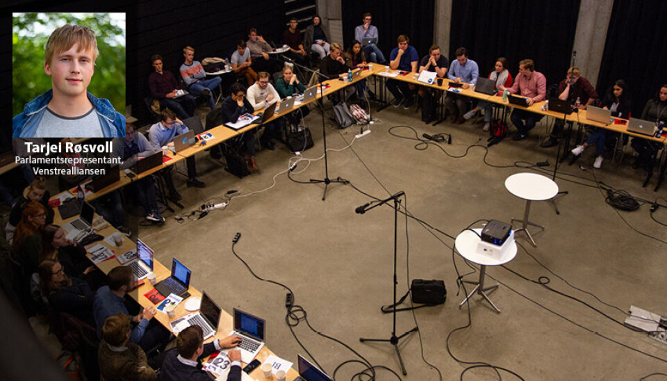FRIHET. Vi vet at det er Venstrealliansens politikk som bidrar mest til å fremme studentenes frihet, for det er en del av vårt grunnsyn. Kanskje det er derfor Grue er i opposisjon, skriver Tarjei Røsvoll. ARKIVFOTO: EINAR LOHNE BJØRU.