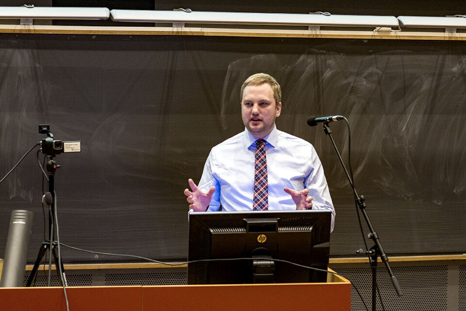 Det var HVL-representant Øyvind Hatland som la fram budsjettetforslaget artikkelforfatteren mener ble hensynsløst presset gjennom. ARKIVFOTO: ADRIAN BRUDVIK