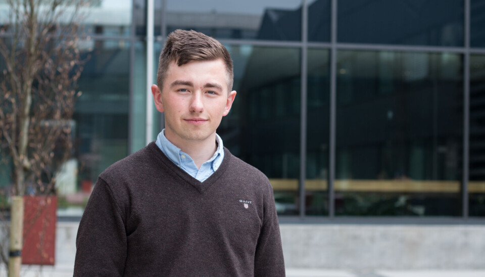 FOLKEVALGT: Bjørn Olav Østeby er leder for Studenttinget på Vestlandet. Arkivfoto: Julie Helene Günther