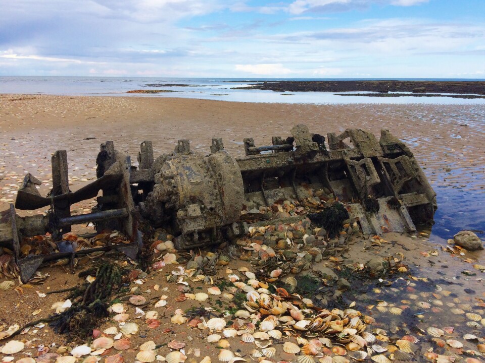 NORMANDIE. Byen UIB har avtale om utveksling med heter Caen, og ligger rett ved alle de normandiske strendene hvor blant annet D-Dagen utspilte seg. FOTO: NANNA SKRAM