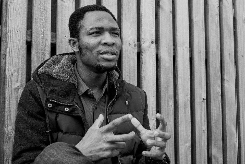 DISAPOINTED. Chiemeka Simeon Uzochukwu believes the proposed introduction of a student tuition fee is problematic. PHOTO: Truls Skram Lerø DISAPOINTED. Chiemeka Simeon Uzochukwu believes the proposed introduction of a student tuition fee is problematic. PHOTO: Truls Skram Lerø