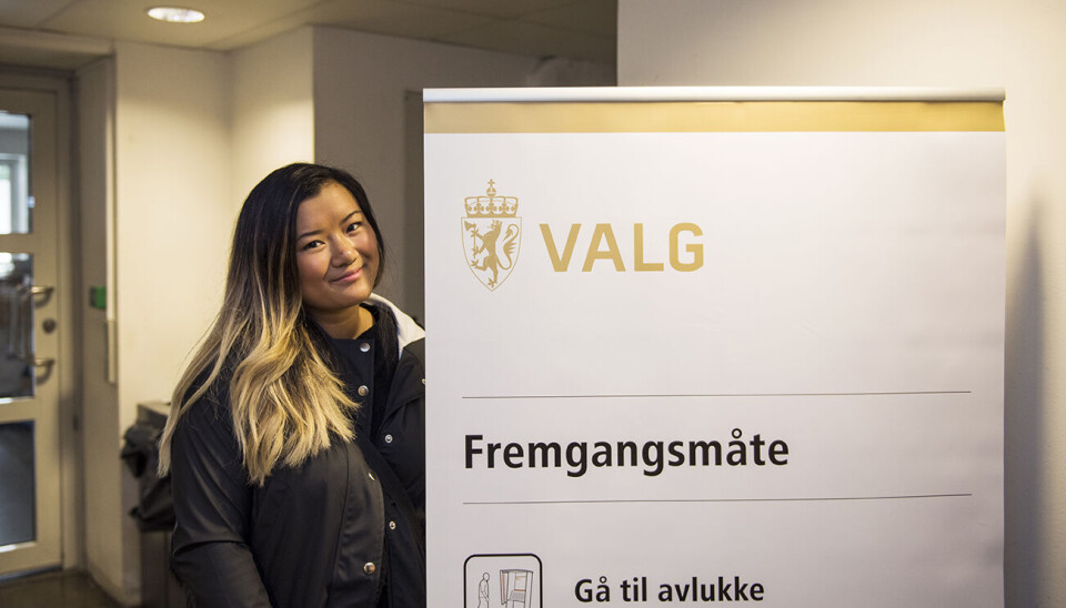 Her stemmer Vivvi (19) for første gang