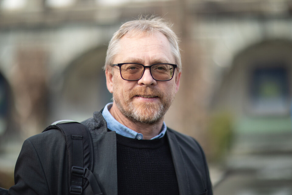 ÅPNING. Kjartan Nesset, eiendomsdirektør ved Universitetet i Bergen, forteller at prosjektet ikke har tatt lenger tid enn planlagt. ARKIVFOTO: Anna Jakobsen