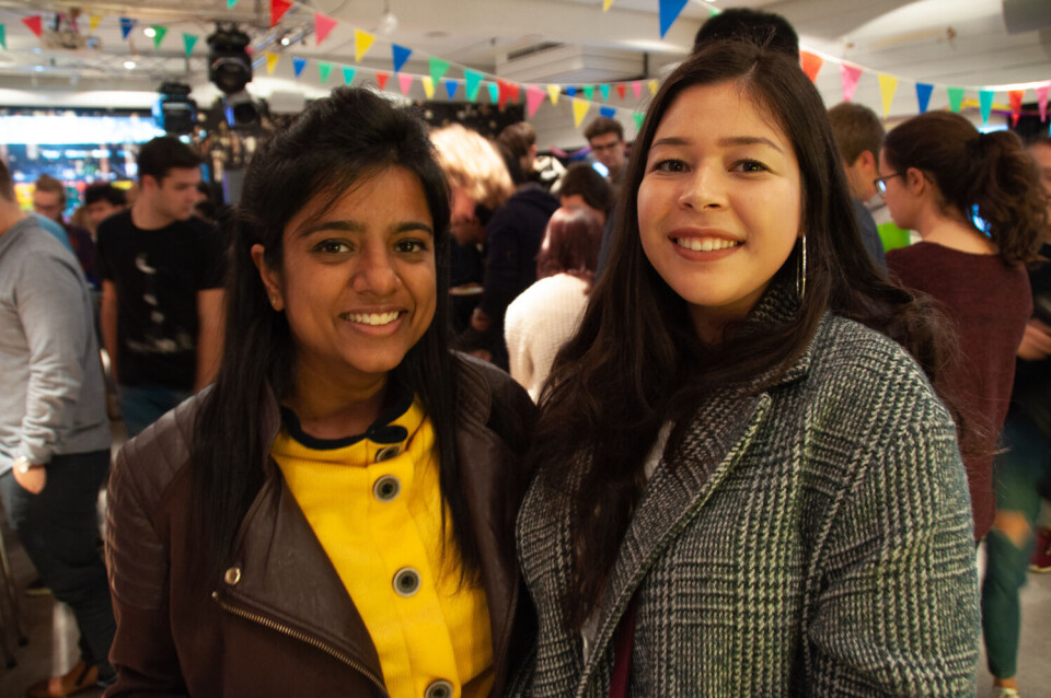 FUN. Kamilla Idrisova (right) enjoyed the event with her friend Ria Himmatramka.