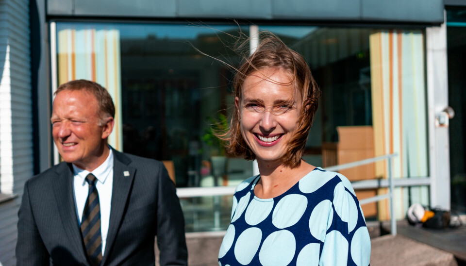 NY. No tar Iselin Nybø (V) over posten som næringsminister. ARKIVFOTO: Tore H. Thiesen