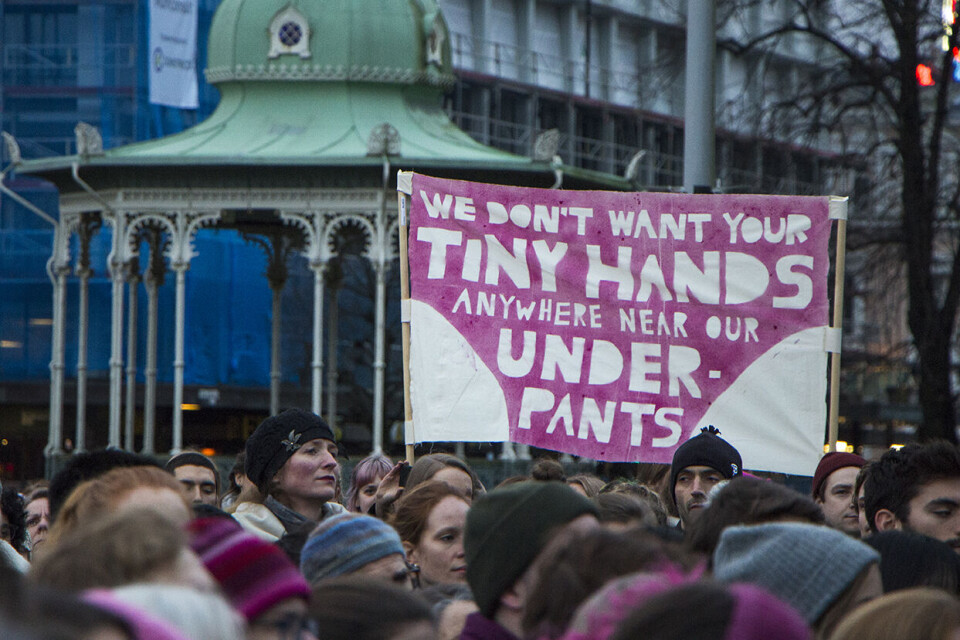 Women’s March Bergen attracts students