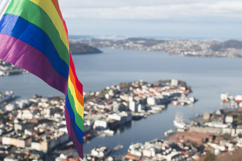 RAINBOW-FRIENDLY: Exchange students who are LGBT appear to find Bergen welcoming.