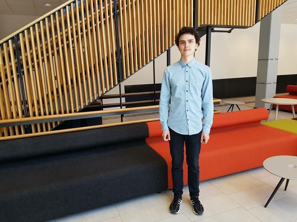 UENIG. – Jeg vil si at vi er tilgjengelige for media, sier studenttingsleder Jonas Oliver Hui Dahl når han konfronteres med at Studvest bare har fått svar på ti prosent av sine ringeforsøk til organisasjonen hans. ARKIVFOTO: IDA AUSTGULEN