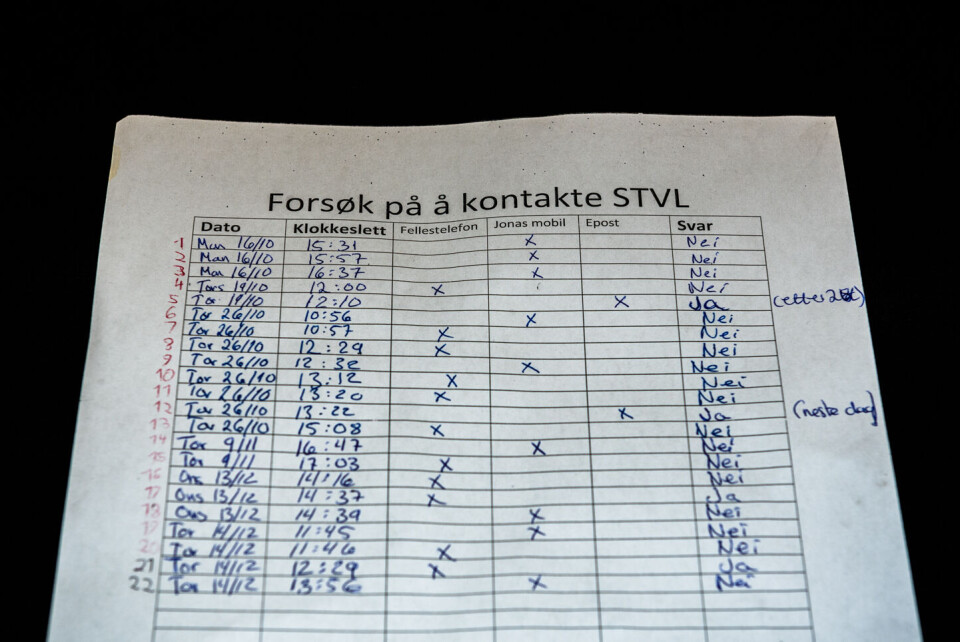 LAV SVARPROSENT. På 22 forsøk på å kontakte Studenttinget på Vestlandet har Studvest fått fire svar – to av dem på mail, dagen etter at mailen ble sendt. I tillegg tok det tolv telefoner for å få svar i forbindelse med denne saken. FOTO: TORIL SUNDE APELTHUN