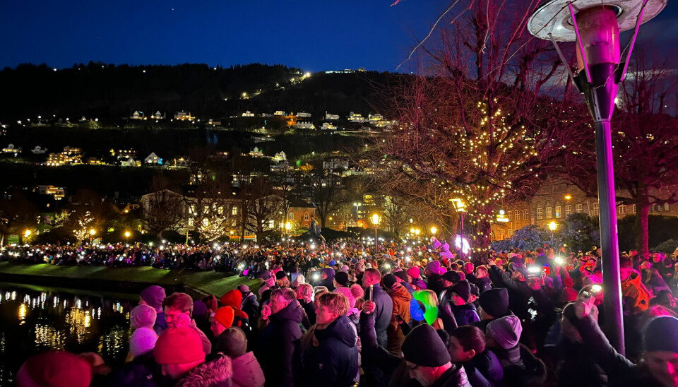 CROWDED: Festival of Lights had thousands of visitors.