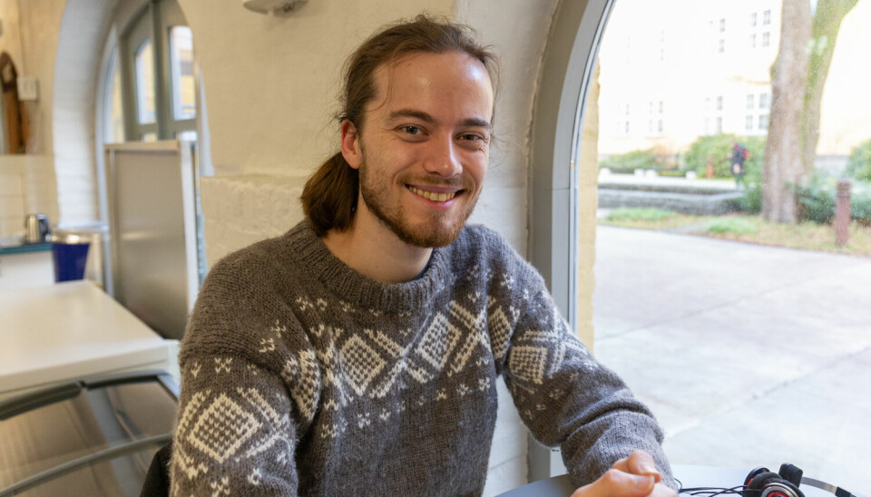 PPU-STUDENT: Studvest treffer Lars Toppe i kantina til Humanistisk fakultet.