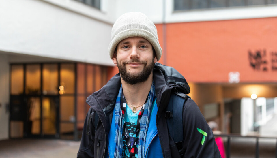 HK-STUDENT: Kenneth Hjelmstad (34) har gjort litt av hvert før han endte opp som student ved Høyskolen Kristiania.