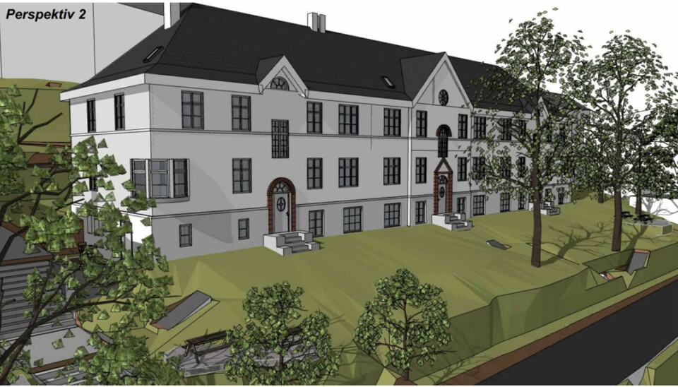 TEGNINGER: Slik er det tenkt at studentboligene i Lotheveien skal bli. Plantegninger studentboliger Lotheveien