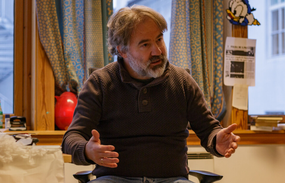 FORNØYD: Marsteintredet mener det er viktig at studentene gir beskjed til instituttet, dersom de oppdager mulige feil.