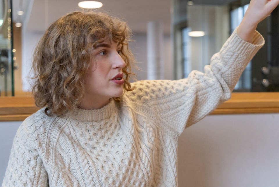 PERSONLIG: Malene Rom Rysstad synes det ubehagelig å fortelle om det triste.