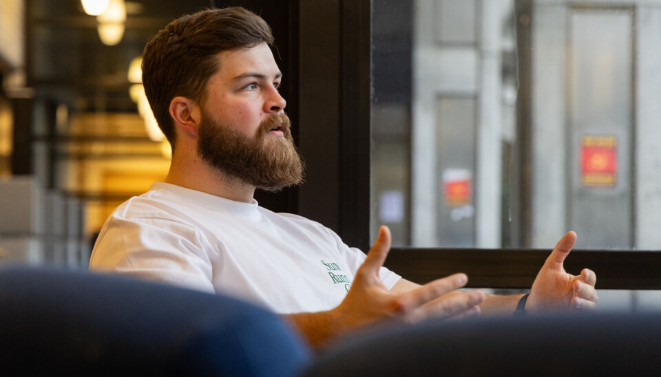 KOMMER IKKE VIDERE: Poststudenter ved Institutt for Geovitenskap, Eilif Qvindesland, er frustrert over at han ikke får tatt opp fag for å komme inn på mastergrad.