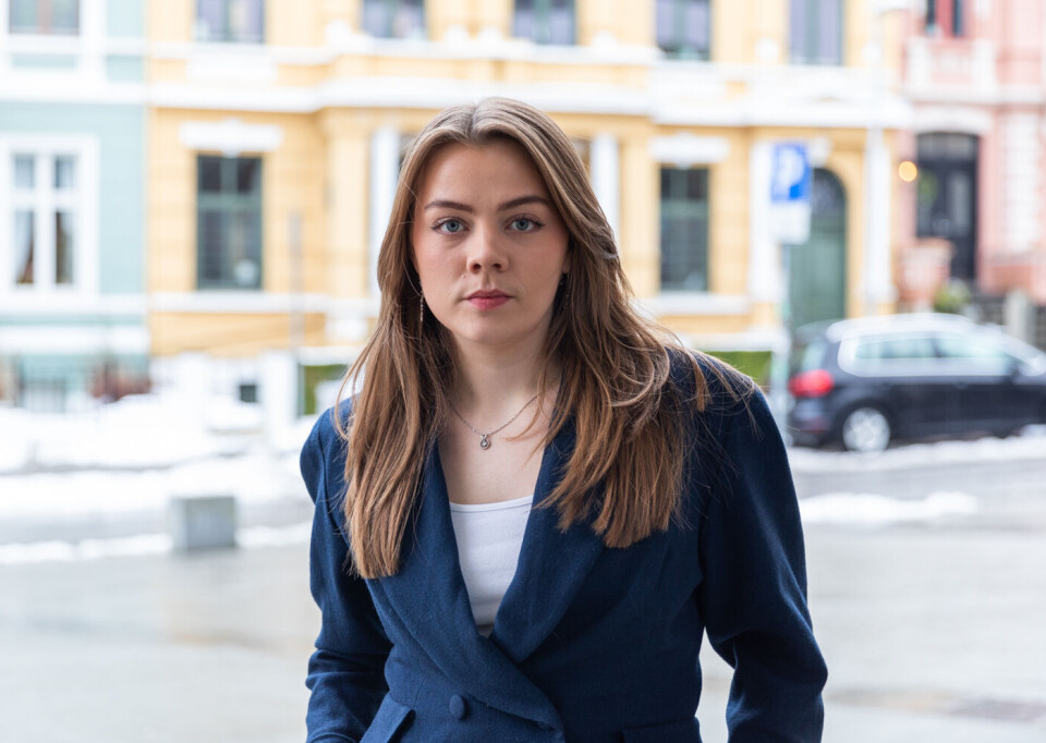 TIDLIGERE LEDER: Kaja Hovdenak, leder for NSO, har i likhet med Aasland, også vært leder for Studentparlamentet ved UiB.