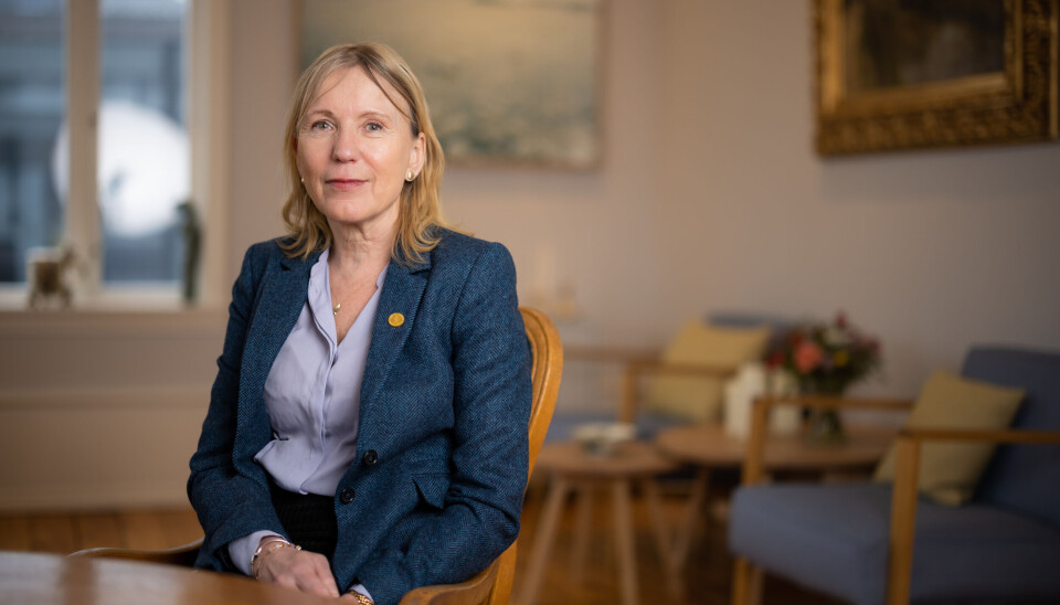 VIKTIG AVTALE: Margareth Hagen, rektor ved UiB, forteller at avtalen bidrar til å styrke forskningen ved universitetet.