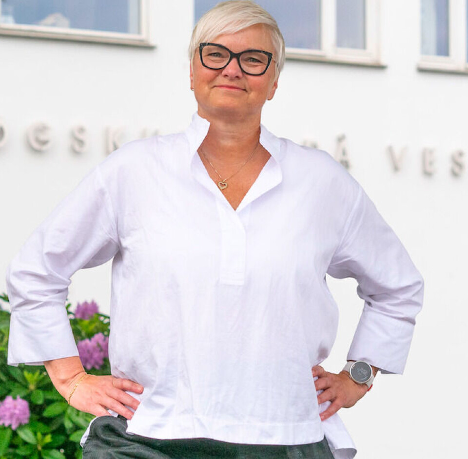 BRENNER FOR UTDANNING: Naustdal tenker spesielt på alle jenter og kvinner som blir nektet utdanning rundt i verden.