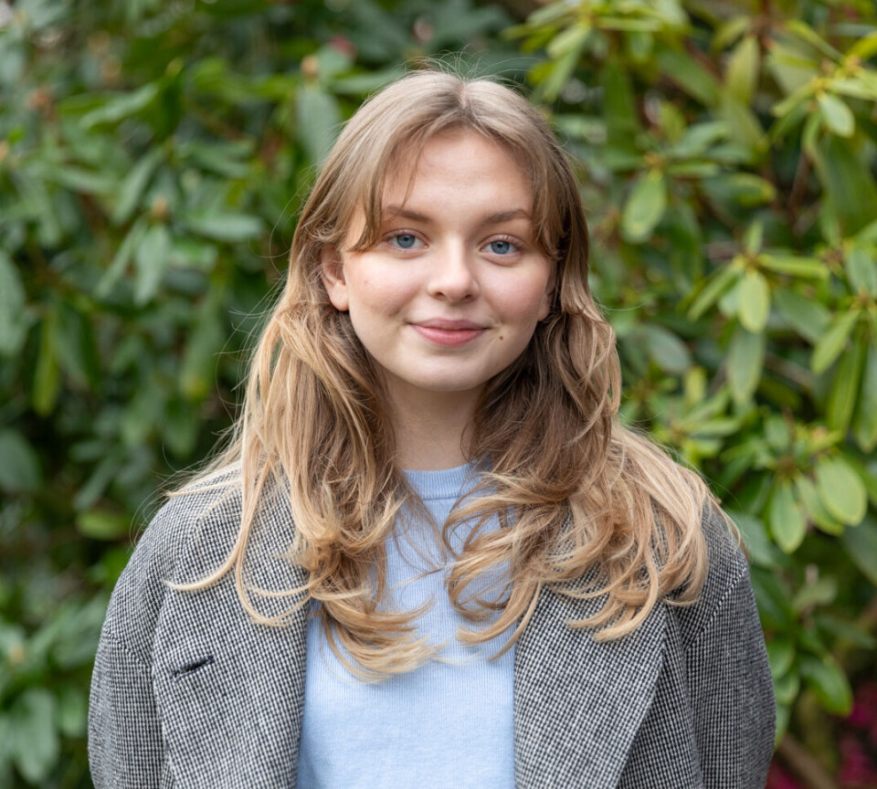 IKKE MØTT: Sigrid Vorland er gjenvalgt til sin andre periode som studentrepresentant i universitetsstyret på UiB. Hun var ikke til stedet på valgvaken.