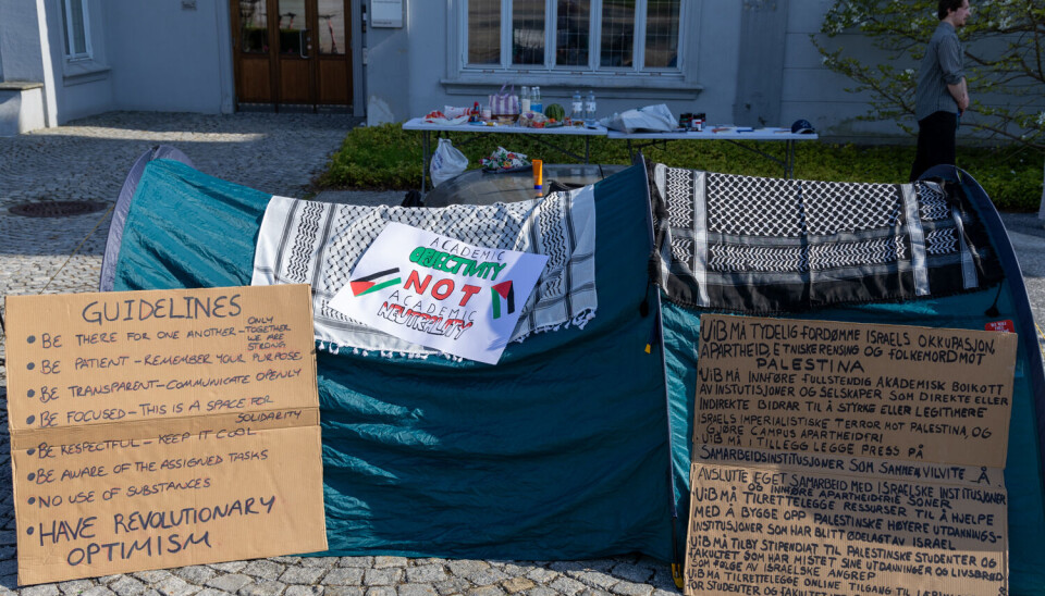 IKKE NOK: Å si opp eller fryse avtaler med israelske utdanningsinstitusjoner holder ikke, ifølge Studenter for Palestina.