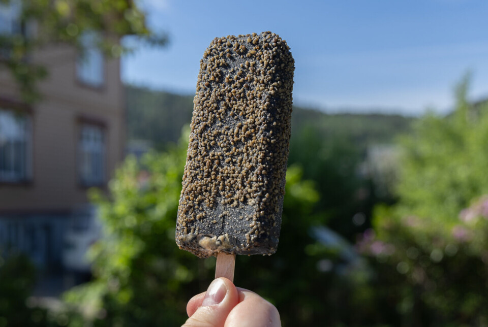 NOIR: Men ikkje vin, dette er ein is som passar for dei med mørk instagramfeed.