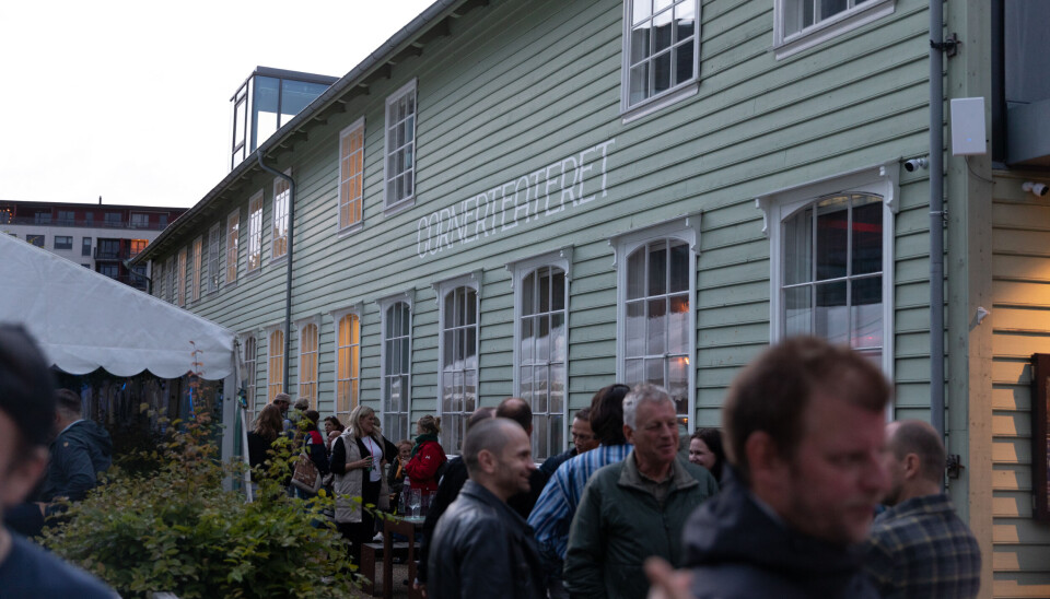 BLANDET: Et variert publikum virket fornøyd etter fredagens Oddny-konsert.