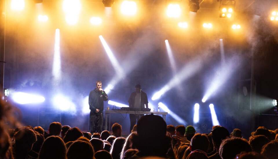 STOLT: Linni representerte Bergens stolte rapkultur på Høydenfestivalen.