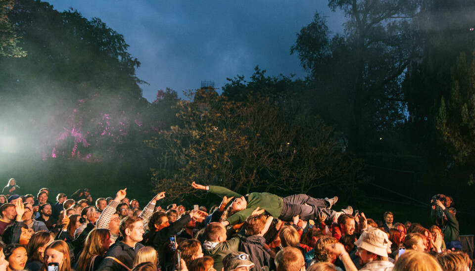 2026: Det er uvisst om Høydenfestivalen kommer tilbake neste år. Dette var stemningen på festivalen i 2024.