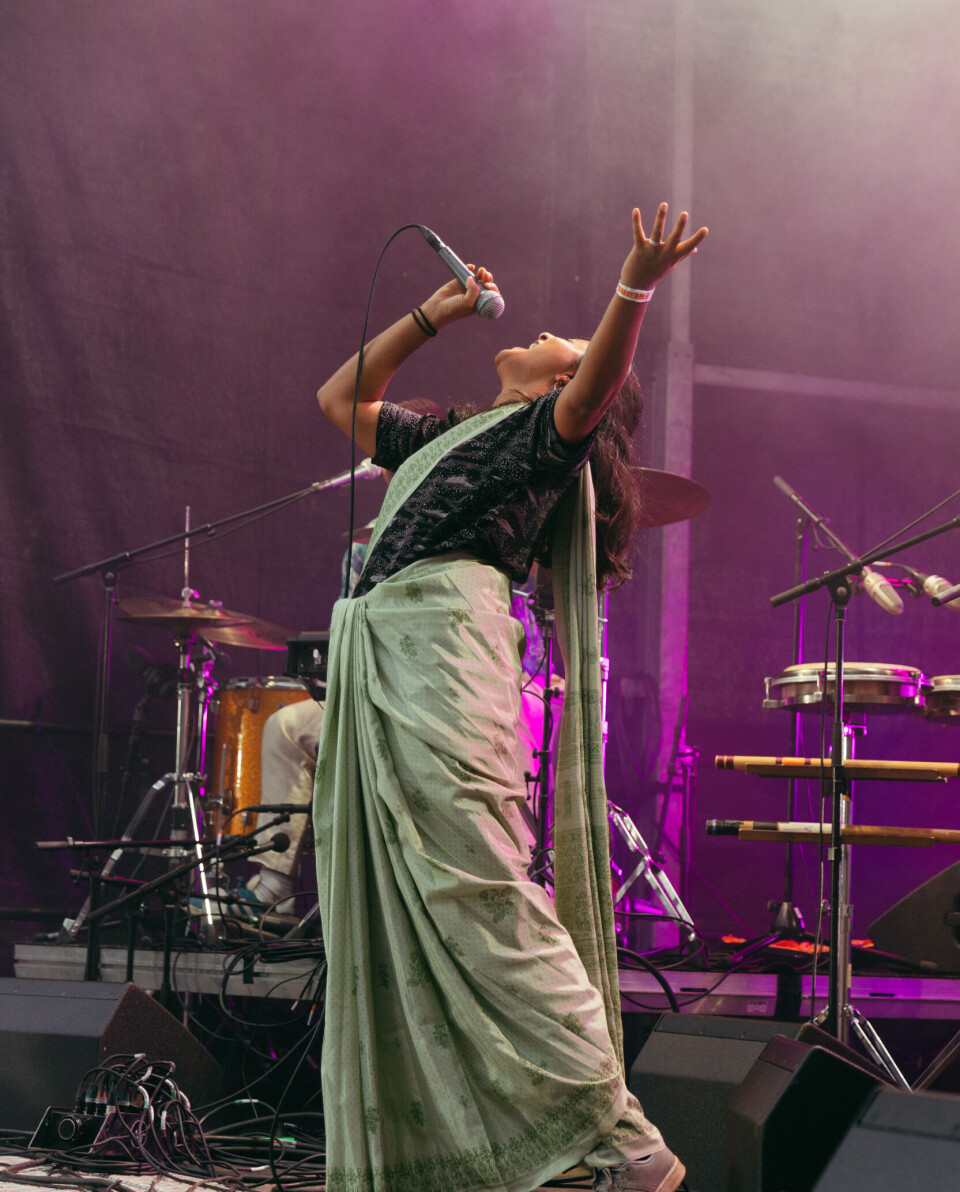 FORMIDLER: 9 grader nord leverte gode budskap på tamilsk.