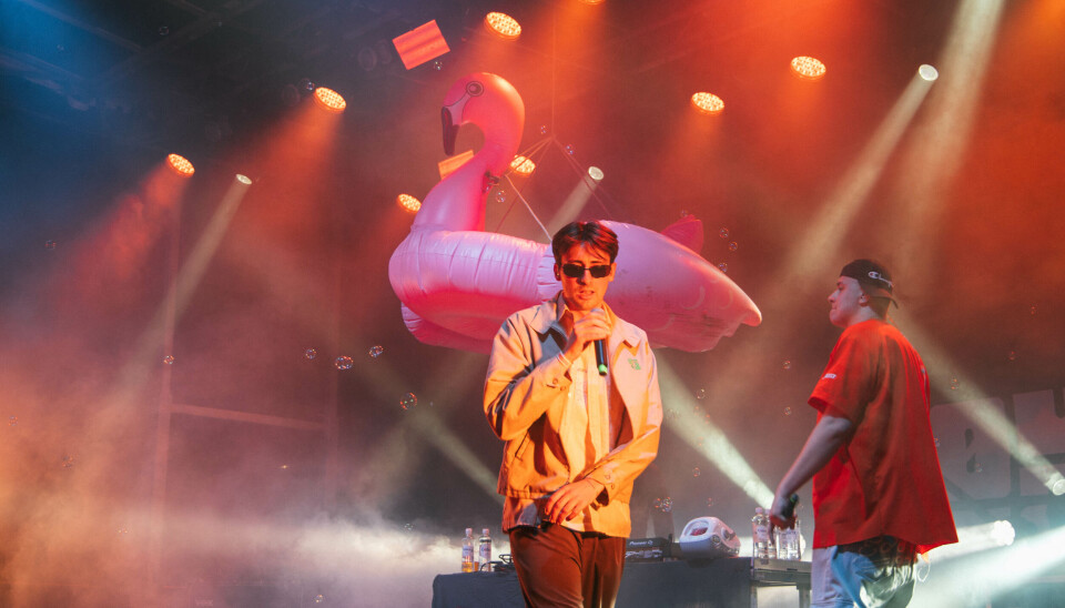 AUTO-TUNE: Guttene i Sjøbadet spilte sin siste konsert sammen på Høydenfestivalen.