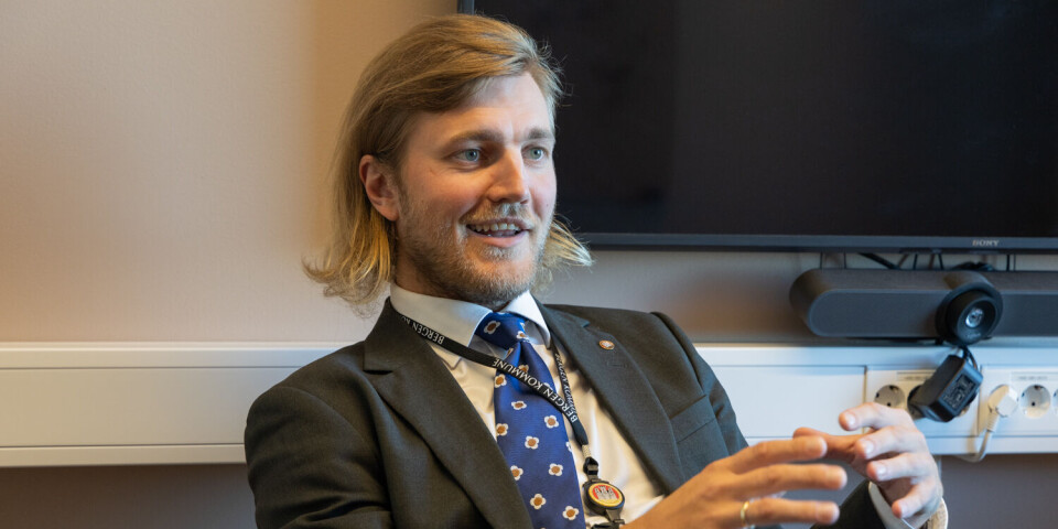 KAN IKKE UTELUKKE STUDENTKUTT: Mæhle kan ikke utelukke at studentene vil bli berørt av budsjettkuttene.