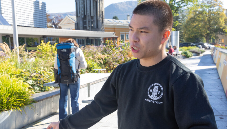 MANGE SØKERE: Hallkapasiteten til Bergen er sprengt, ifølge BSI-leder Kent Nguyen.